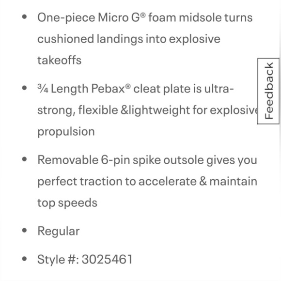 UNDER ARMOUR UA KICK SPRINT 4 TRACK and FIELD UNISEX SHOES - Picture 8 of 9